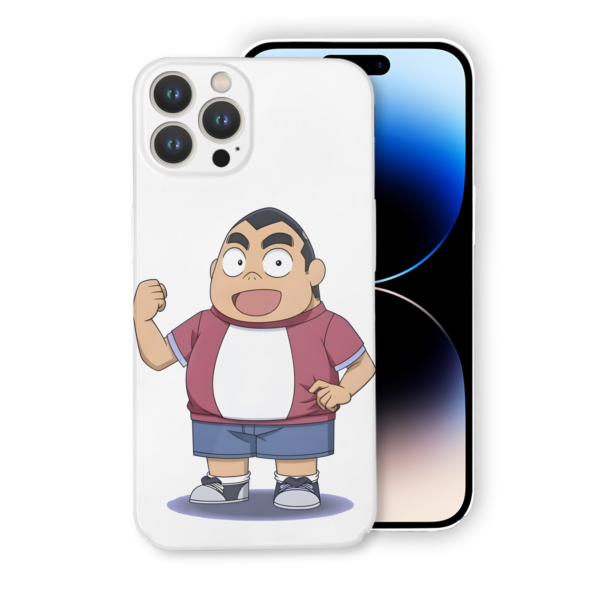 （画像用） 名探偵コナン 小嶋 元太 こじま げんた Detective Conan Kojima Genta 【iPhone 14シリーズ対応】ハードケース